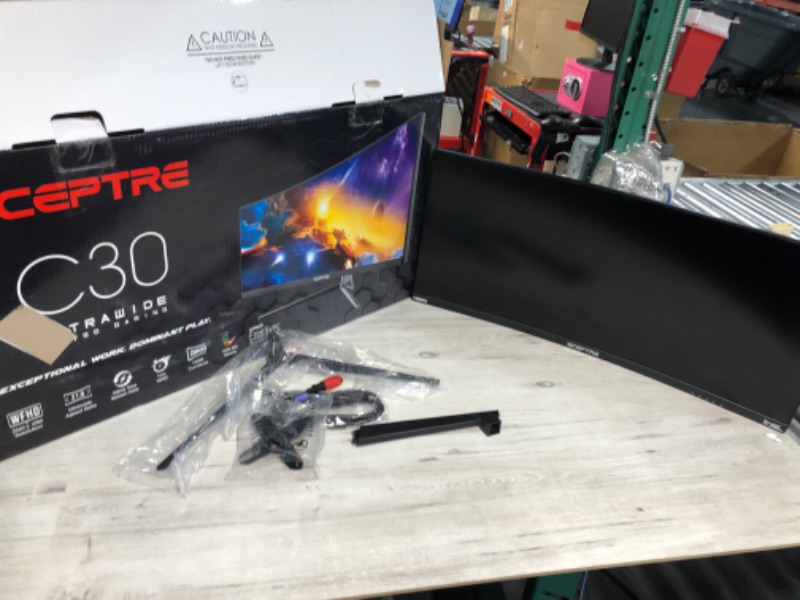 Photo 2 of Sceptre 30-inch Curved Gaming Monitor