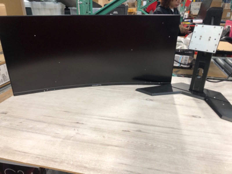 Photo 2 of GIGABYTE G34WQC A 34" 144Hz Ultra-Wide Curved Gaming Monitor
***MISSING HARDWARE****