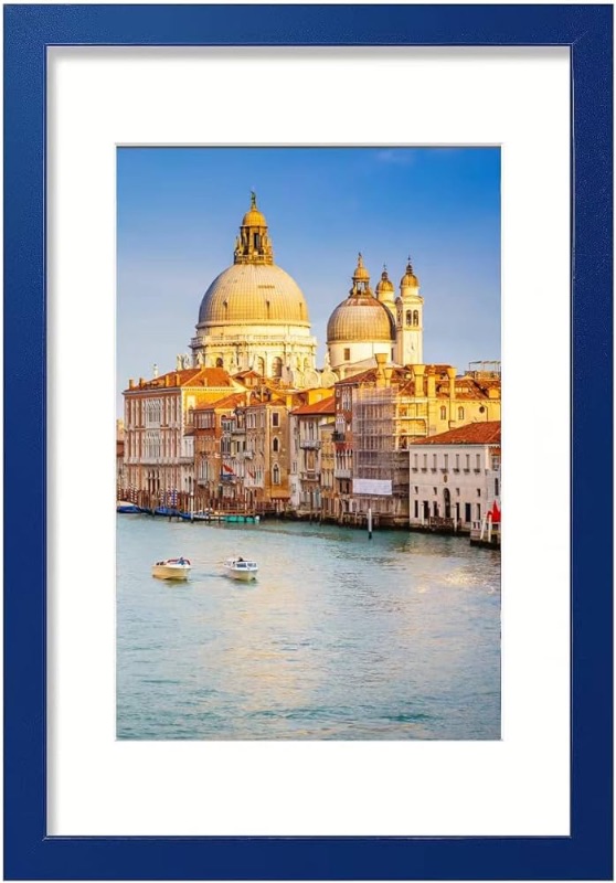 Photo 1 of 16x24 Picture Frame Dark blue Solid Wood