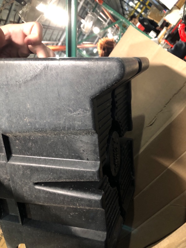 Photo 1 of RhinoGear 11909ABMI RhinoRamps Vehicle Ramp - Pair (12,000lb. GVW Capacity) Frustration-Free Packaging