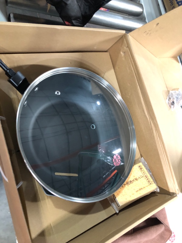 Photo 2 of **NONREFUNDABLE**FOR PARTS OR REPAIR**SEE NOTES**
WANGYUANJI Carbon Steel Wok,12" Wok Pan with Lid