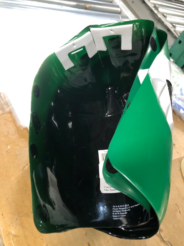 Photo 4 of Disguise Costumes Mens Power Rangers Green  Helmet