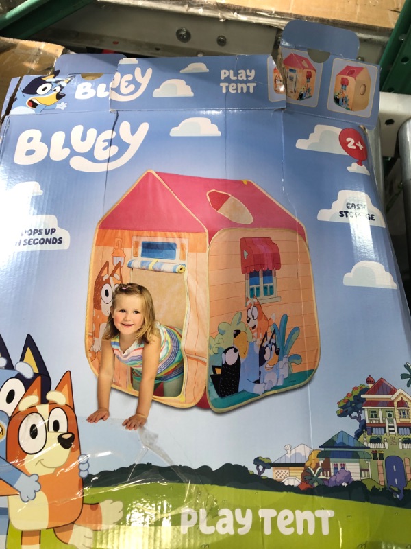 Photo 2 of Bluey - Pop 'N' Fun Play Tent - Pops Up in Seconds and Easy Storage, Multicolor