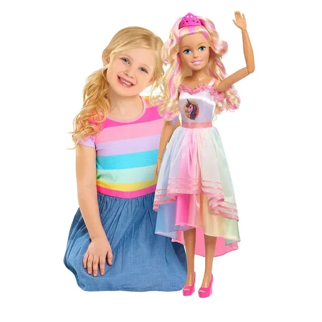 Photo 1 of Barbie Best Fashion Friend Unicorn Power Blonde Hair Fashion Doll