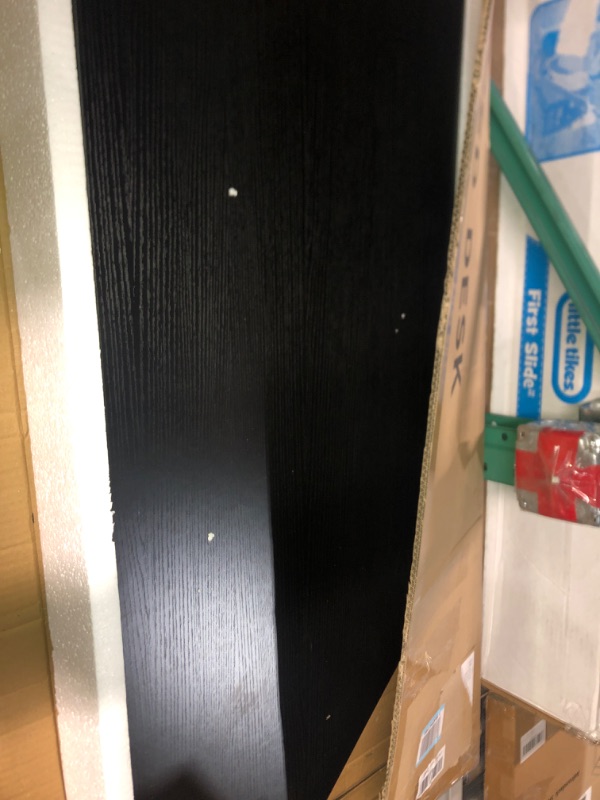 Photo 1 of ***NOT FUNCTIONAL - MISSING MOST OF THE PIECES - FOR PARTS ONLY - NONREFUNDABLE***
Coleshome L Shaped Computer Desk 59" with Storage Shelves, Corner Gaming Desk, Sturdy Black
