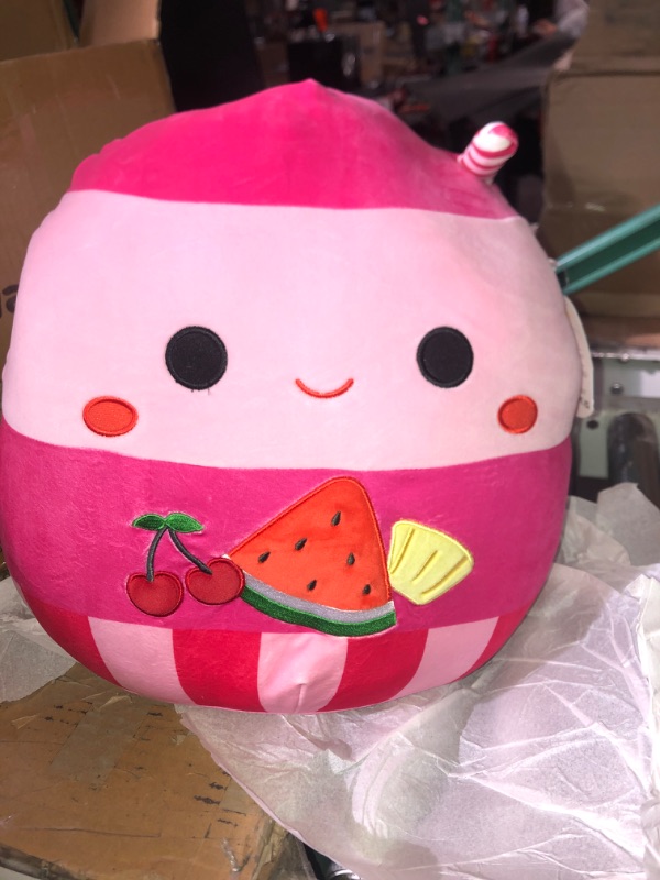 Photo 2 of (STOCK PHOTO FOR SAMPLE ONLY) - Squishmallows Original Sanrio 14-Inch Red Plaid My Melody Plush - Large Ultrasoft Official Jazwares Plush