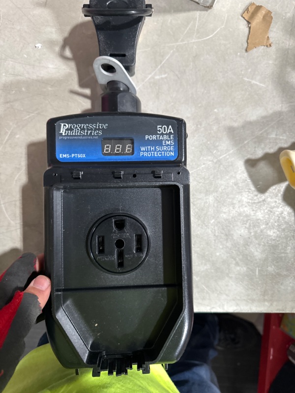 Photo 3 of ***DAMAGED READ NOTES***Progressive Industries EMS-PT50X Portable EMS Surge Protector