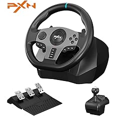 Photo 1 of PXN Gaming Racing Wheel V9 Xbox Steering Wheel 270/900° Car Simulation with Pedal and Shifter