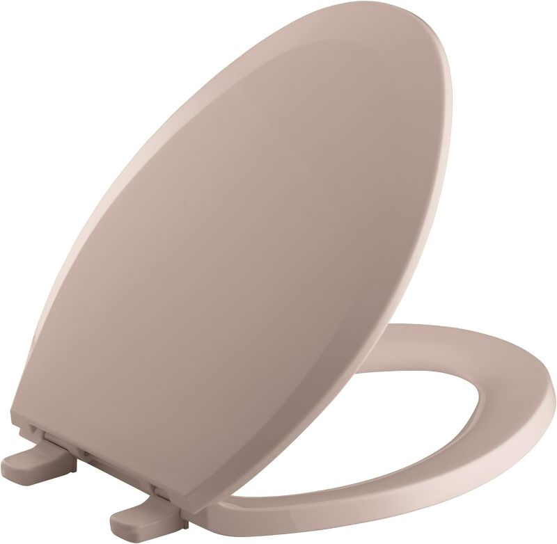 Photo 1 of **READ NOTES BELOW**Kohler Lustra with Quick-Release Hinges Elongated Toilet Seat  COLOR LAVENDER 