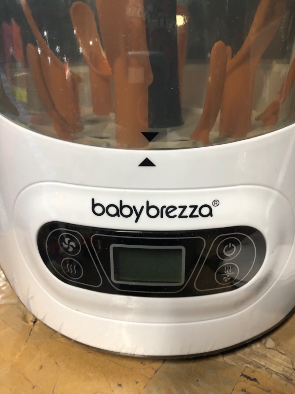 Photo 3 of Baby Brezza Baby Bottle Sterilizer and Dryer Machine – Electric Steam Sterilization - Universal Fit - Pacifiers, Glass, Plastic, and Newborn Feeding Bottles