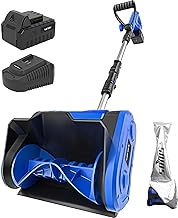 Photo 1 of (READ FULL POST) SOYUS Cordless Snow Shovel, 20V 10-Inch Cordless Snow Blower, Electric Snow Shovel with Adjustable Front Handle, Dust Bag, 4.0Ah Battery & Quick Charger Included
