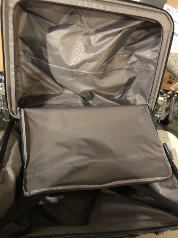 Photo 6 of ***missing wheels***
***combination is 000***
Samsonite Freeform Hardside Expandable Checked-Medium 24-Inch, Black 