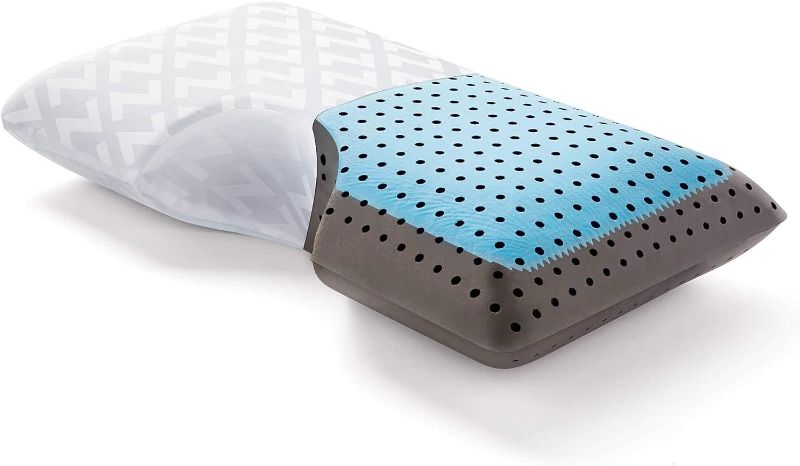 Photo 1 of 
MALOUF Z Shoulder CARBONCOOL LT OMNIPHASE Memory Foam Pillow