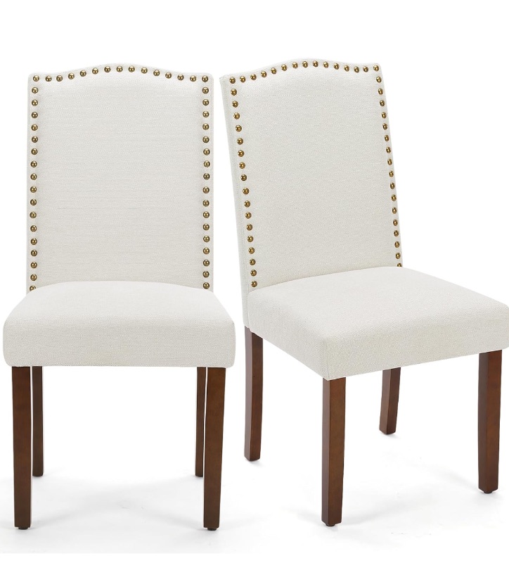 Photo 1 of ***MISSING PARTS***MCQ Upholstered Dining Chairs Set of 2