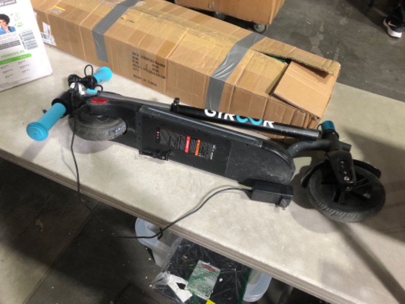 Photo 6 of ***NONREFUNDABLE - NOT FUNCTIONAL - FOR PARTS ONLY - SEE COMMENTS***
Gyroor H40 Kids Electric Scooter with 180W Motor & LED Visible Display, 10 Mph, Colorful Lights, Adjustable Speed