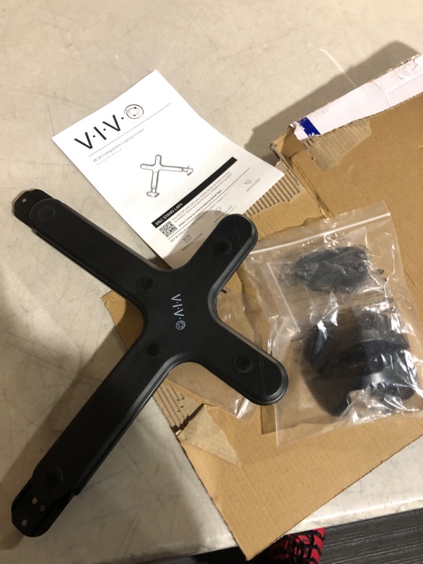 Photo 4 of **MISSING PARTS*
VIVO Adjustable 11” to 17” Laptop Holder (Only) for VESA Compatible Monitor Arms | VESA Notebook Mount