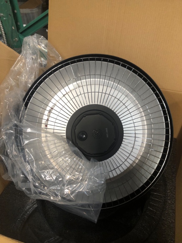 Photo 1 of **PARTS ONLY/NON-REFUNDABLE***
EAST OAK Patio Heater 1500W, Ceiling Electric Heater with Remote, Hanging Outdoor Heater with IP65 Waterproof and Dustproof, Tip-over & Overheating Protection, 2 Heat Settings Infrared Heater 1500W-Ceiling