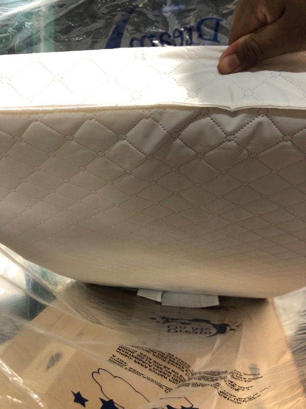 Photo 4 of **MINOR TEAR**
Dream On Me Sunset 3” Extra Firm Fiber Crib Mattress, Greenguard Gold Certified