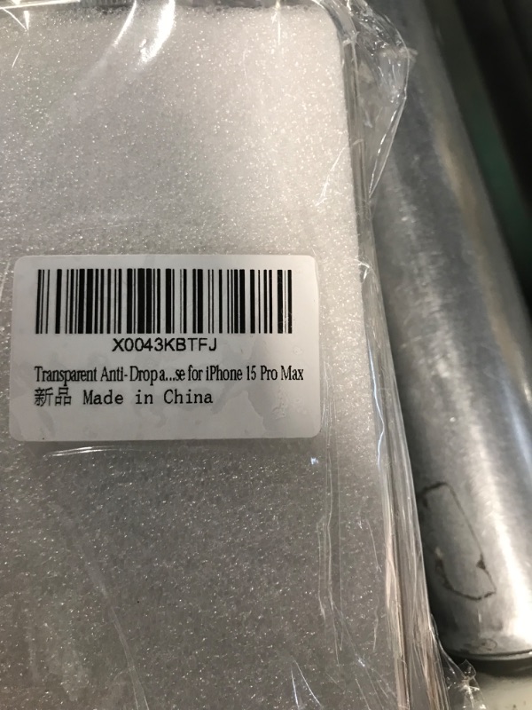 Photo 1 of SET OF 3****GANSBOL iPhone 15 Pro Max Clear Case