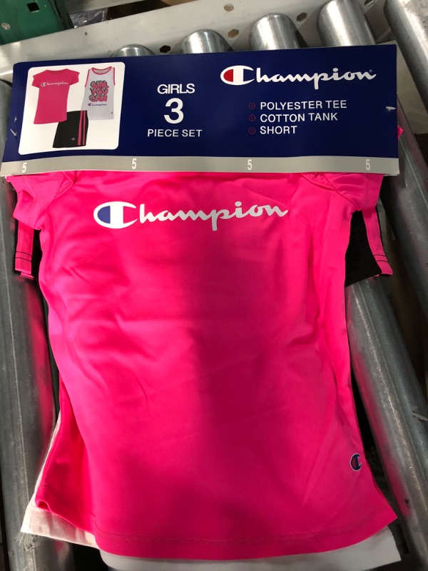 Photo 1 of CHAMPION GIRLS 3 PIECE SET SIZE 5