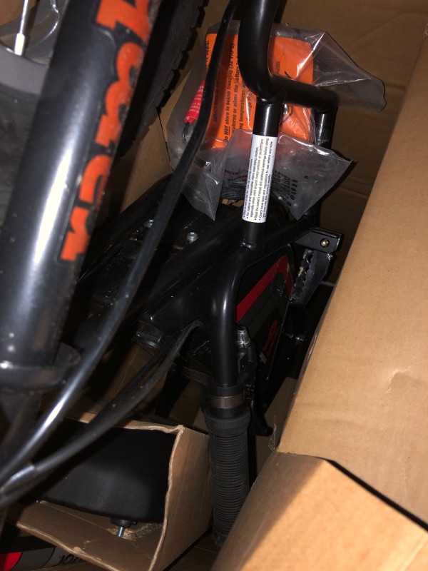 View 2 of Razor Rambler 16 – 36V Electric Minibike with Retro Style, Up to 15.5 MPH, Up to 11.5 Miles Range, Wide, Rugged 16" Air-Filled Tires, Powerful 350 Watt Hub-Driven Motor Black Minibike
