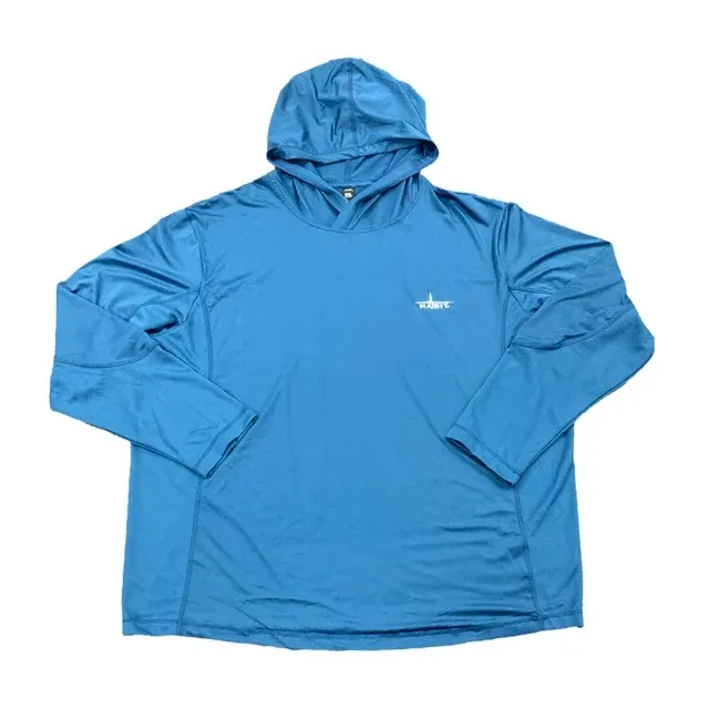 Photo 1 of Habit Men's Hidden Cove Hooded Lightweight Performance Layer Shirt