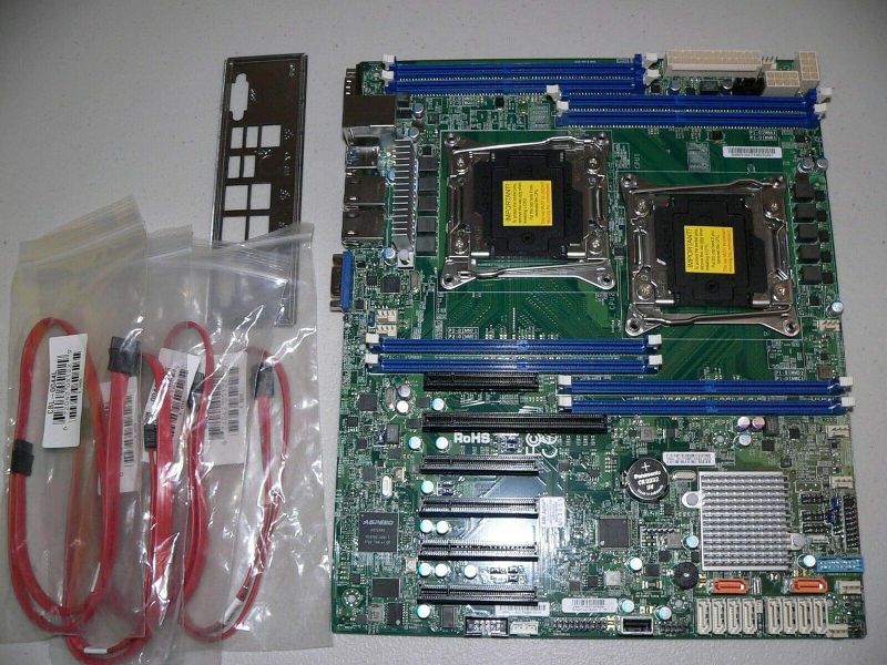 Photo 1 of Supermicro ATX DDR4 LGA 2011 Motherboards X10DRL-I-O--- PARTS ONLY 