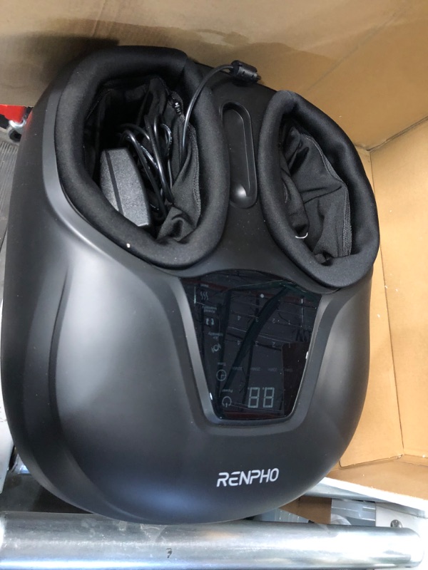 Photo 2 of (READ FULL POST) RENPHO Shiatsu Foot Massager with Heat, Compact Foot Massager Machine