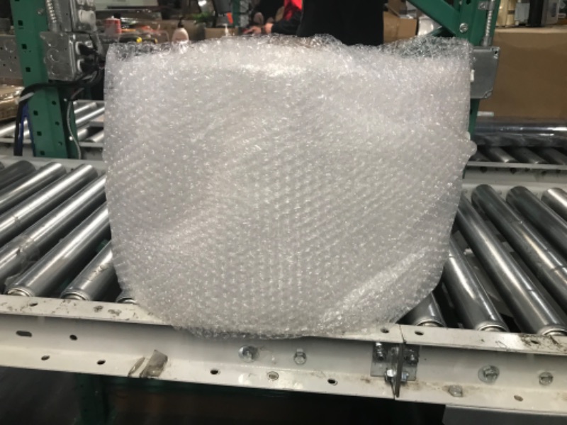 Photo 2 of Amazon Basics Perforated Bubble Cushioning Wrap - Small 3/16", 12-Inch x 175-Foot Long Roll