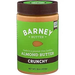 Photo 1 of ***EXP 04-05-2026***Barney Butter Almond Butter, Crunchy, 16 Ounce Jar, Skin-Free Almonds, No Stir, Non-GMO, Gluten Free, Keto, Paleo, Vegan Crunchy 16 Ounce (Pack of 1)