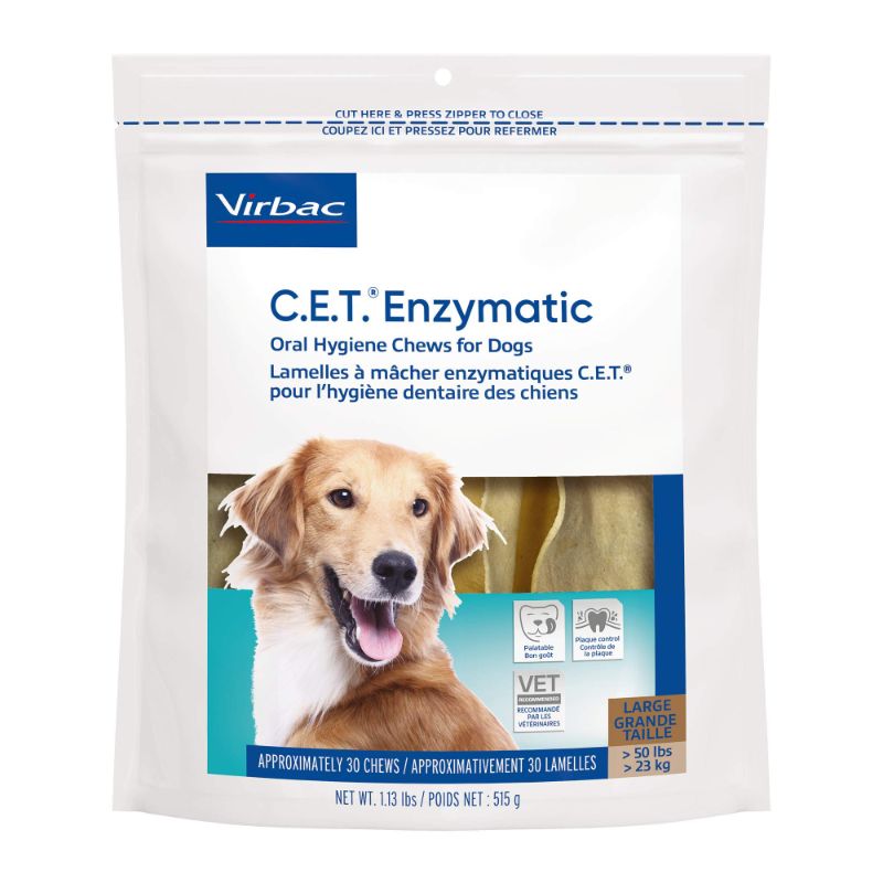 Photo 1 of ***EXP 09-20206***** CET Enzymatic Oral Hygiene Chews for Dogs NEW Large