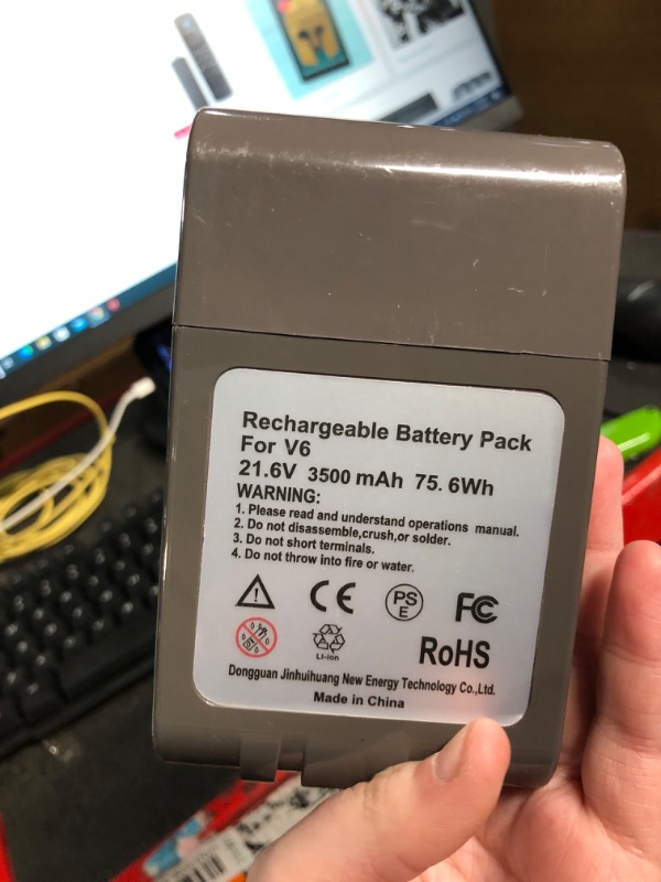 Photo 2 of 21.6V 65Wh Battery for Dyson V6 