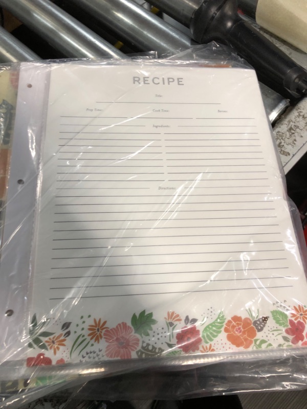 Photo 2 of Jot & Mark Recipe 3 Ring Binder 8.5x11