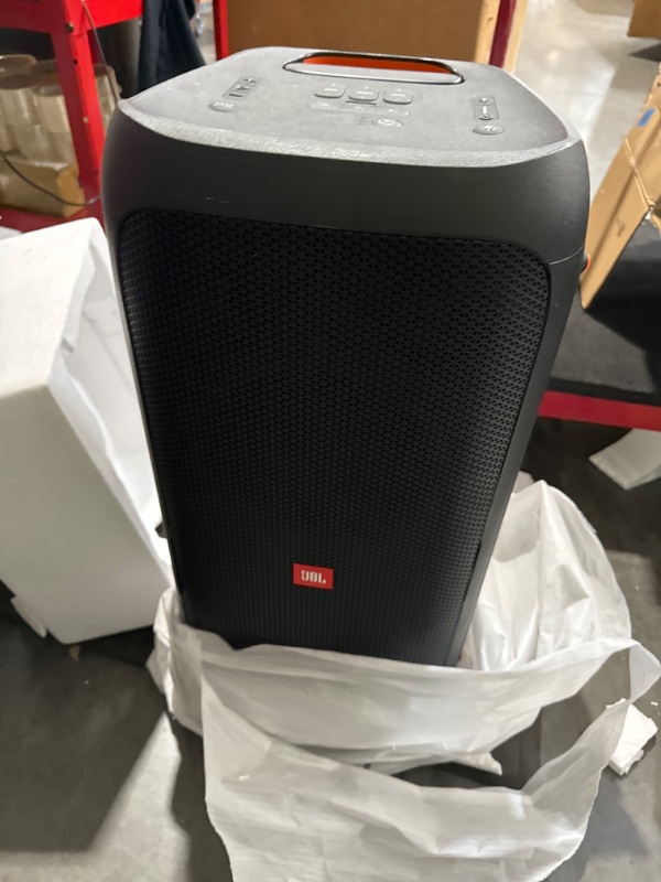 Photo 2 of JBL Partybox 310 - Portable Party Speaker with Long Lasting Battery, Powerful JBL Sound and Exciting Light Show,Black