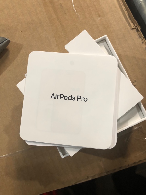 Photo 5 of Apple AirPods Pro (2nd Generation) Wireless Ear Buds with USB-C Charging, Up to 2X More Active Noise Cancelling Bluetooth Headphones, Transparency Mode, Adaptive Audio, Personalized Spatial Audio USB-C Without AppleCare+