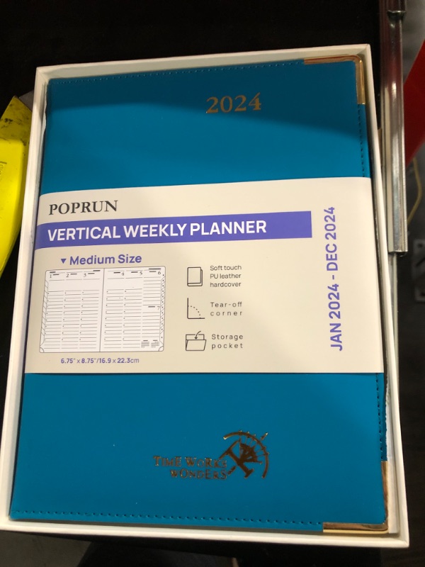 Photo 1 of Pop run weekly planner, 2024 till