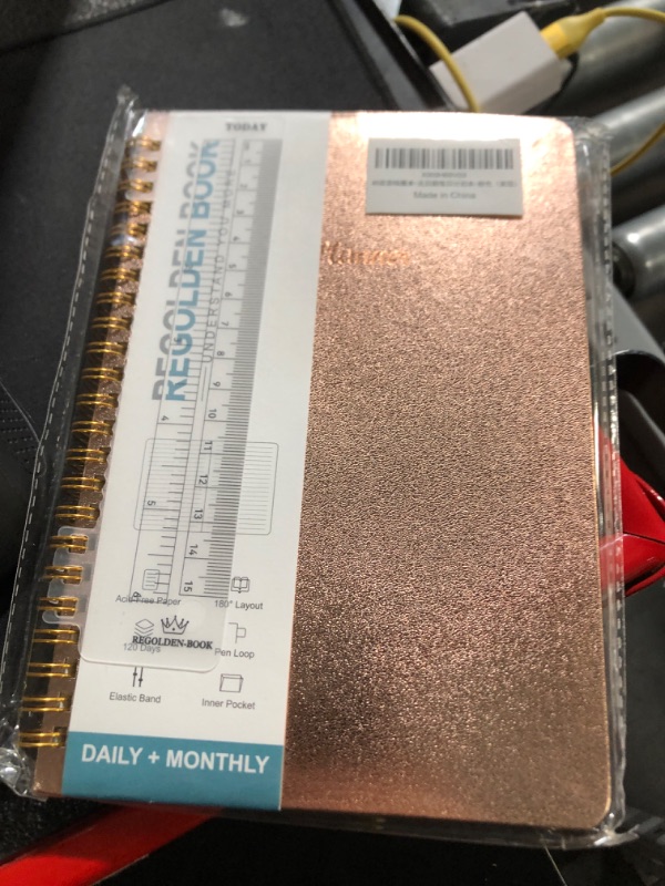 Photo 1 of Rose gold notebook