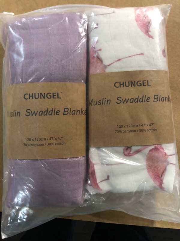 Photo 2 of **SEE PICTURE FOR REFERENCE**Chungel Muslin Swaddle Blankets Neutral, Baby Swaddling Wrap Nursery Receiving Blanket