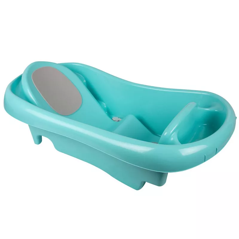 Photo 1 of 
The First Years Sure Comfort Deluxe Newborn to Toddler Tub, Teal Aqua