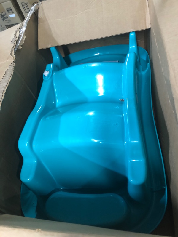 Photo 2 of 
The First Years Sure Comfort Deluxe Newborn to Toddler Tub, Teal Aqua