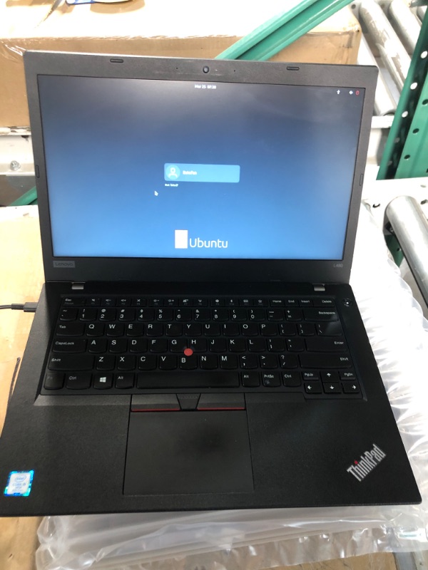 Photo 2 of Lenovo ThinkPad T480 14" HD Business Laptop, Intel Core i5-8350U up to 3.20GHz, 16GB DDR4 RAM, 1TB SSD, HDMI, Type-C, USB 3.0, SD Card Reader, Windows 10 Pro 64-bit (Renewed) HD 16GB RAM+1TB SSD