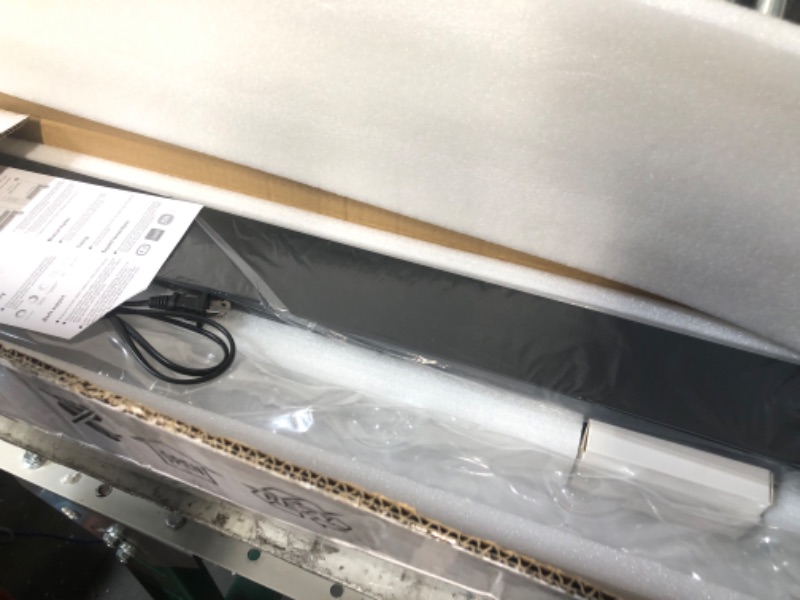 Photo 1 of Jisculo RGBW Ocean Wave Light, Water Wave Projection Wall Light, Cool Ambient Lighting for Bedroom?Gaming Room Decor,RGBW LED Light Bar for Home,Wall Light for Bedroom,RGB LED Light Bar for Home.