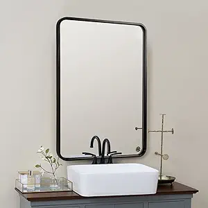 Photo 1 of ***USED***
ANDY STAR 24x32 INCH Black Bathroom Mirror