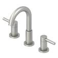 Photo 1 of (see all images) allen + roth Harlow Brushed Nickel Pvd Widespread 2-handle WaterSense Bathroom Sink Faucet 