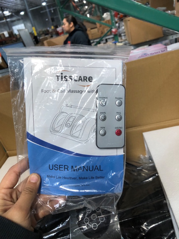 Photo 1 of (READ FULL POST) TISSCARE Shiatsu Massage Foot Massager Machine - Improves Blood Flow Circulation, Deep Kneading & Tissue