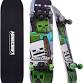 Photo 1 of * major damage * see images *
Minecraft 31 inch Skateboard, 9-ply Maple Deck Skate Board for Cruising, Carving, Tricks and Downhill Survive