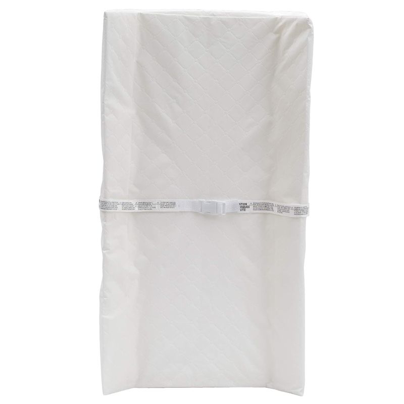 Photo 1 of Contoured Changing Pad, White