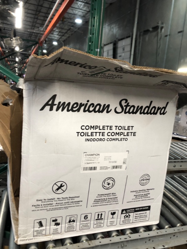 Photo 3 of ***READ NOTES***American Standard Champion 4 Max Right Height Toilet White