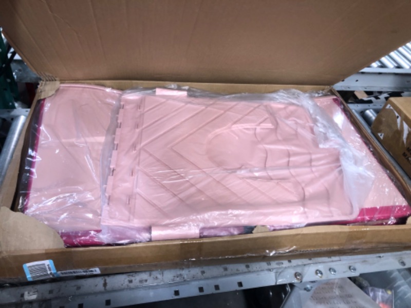 Photo 2 of ***USED - LIKELY MISSING PARTS - UNABLE TO VERIFY FUNCTIONALITY***
W WEYLAN TEC Freestanding Large Foldable Bath Tub Bathtub for Petite Adult Children Baby Toddler Pink Large (Pack of 1) Pink