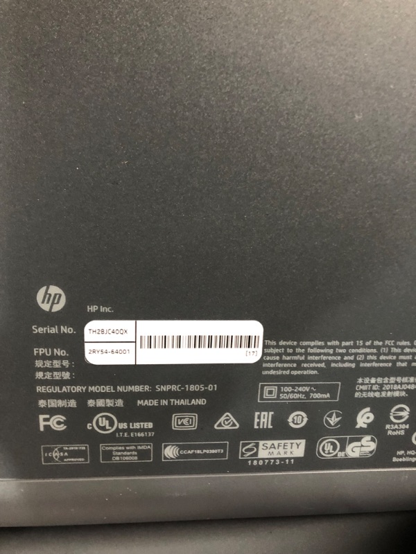 Photo 1 of HP Tango Smart Wireless Printer – Mobile Remote Print, Scan, Copy, HP Instant Ink, Works with Alexa(2RY54A),White